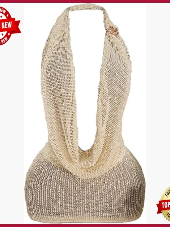 Dresses & Skirts - Mesh Halter Mini Dress Deep V Neck Backless Bodycon Party Club